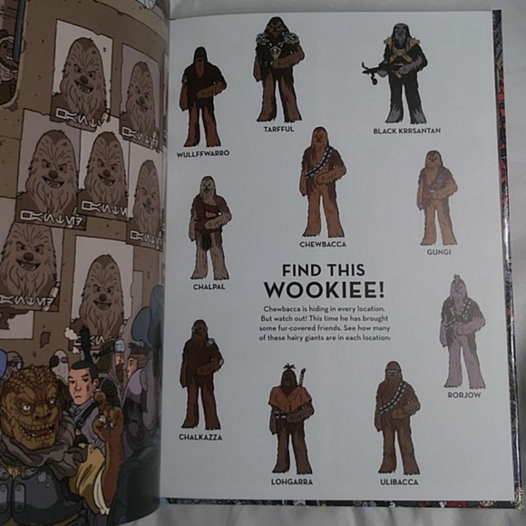 📚 Star Wars: Where's The Wookiee? A Look & Find Book 2 - Picture 2 of 2